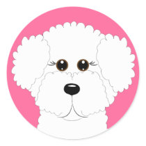 Bichon Puppy Sticker