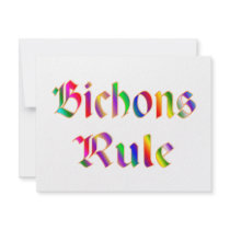 Bichons Rule Invitations
