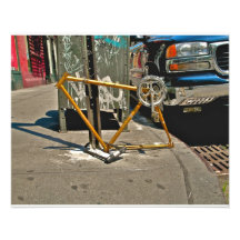 Bicicleta de SOHO NYC Fotografía