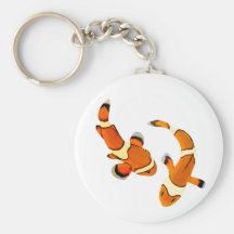 Bickering Clownfish Key Chains