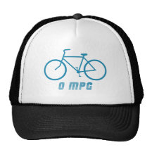 Bicycle 0 MPG Cap Hat
