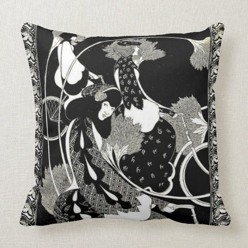 Bicycle Ad 1894 Throw Pillow Zazzle