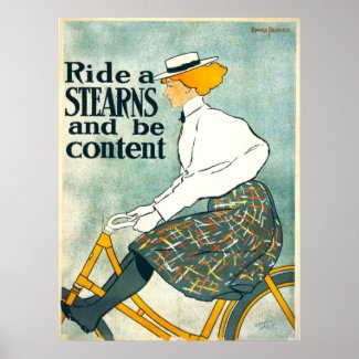 Bicycle Advertisement 1896 Print