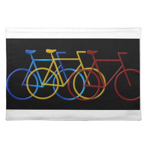 Bicycle Art Placemat