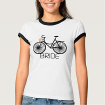 Bicycle Bride Tshirts and Gifts by weddingsareus Bicycle Bride Tshirts and Gifts