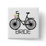 Bicycle Bride Tshirts and Gifts Pin