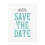 Bicycle Built For Two Save the Date Postcard