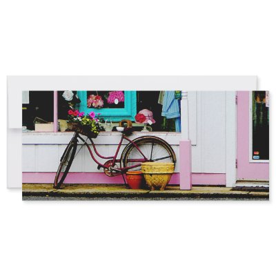 Bicycle by Antique Shop Customized Rack Card by SusanSavad