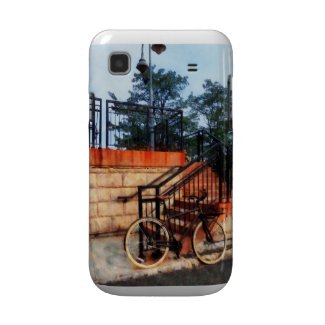 Bicycle by Train Station