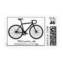 Bicycle Commuting Stamp