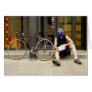 Bicycle Courier Messenger Cycle Bicycling Cycling Cards