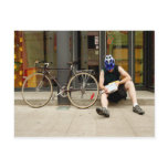 Bicycle Courier Messenger Cycle Bicycling Cycling Postcards