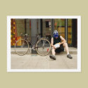 Bicycle Courier Messenger Cycle Bicycling Cycling postcards by fotoshoppe Bicycle Courier Messenger Cycle Bicycling Cycling postcards