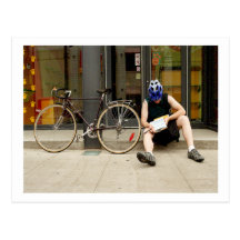 Bicycle Courier Messenger Cycle Bicycling Cycling Post Cards