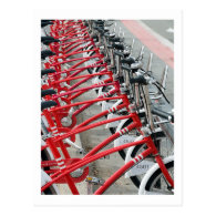 Bicycle Cycle Bicycling Cycling Barcelona Spain Postcard