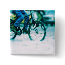 Bicycle Cycle Bicycling Cycling City Rain Storm Pin