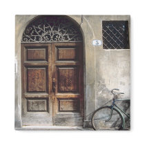 Bicycle Cycle Bicycling Cycling Italy Building Refrigerator Magnet