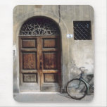 Bicycle Cycle Bicycling Cycling Italy Building Mouse Pad