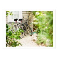 Bicycle Cycle Bicycling Cycling Miami Florida Post Card