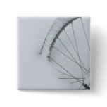 Bicycle Cycle Bicycling Cycling Snow Ice Pinback Button