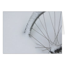 Bicycle Cycle Bicycling Cycling Snow Ice Cards