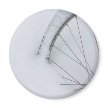 Bicycle Cycle Bicycling Cycling Snow Ice Fridge Magnets