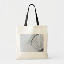 Bicycle Cycle Bicycling Cycling Snow Ice Tote Bags