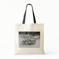 Bicycle Cycle Bicycling Cycling Waiting For Spring Canvas Bag