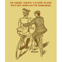 Bicycle Date Women's Tee - Mello Yello t-shirts