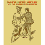 Bicycle Date Women's Tee - Mello Yello T-shirt
