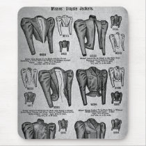 Bicycle Fashions1897 - Vintage mousepads by scenesfromthepast Bicycle Fashions1897 - Vintage mousepads