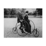 Bicycle for Two at the White House 1886 Postcards