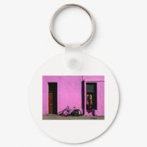 Bicycle in Tralee Ireland keychains by Irishdreams Bicycle in Tralee Ireland keychains