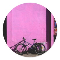 Bicycle in Tralee Ireland stickers