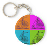 Bicycle Key Chains