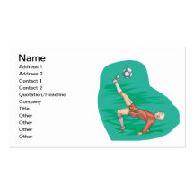 Bicycle Kick Business Cards