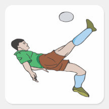 Bicycle Kick Sticker