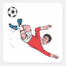 Bicycle Kick Sticker