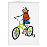 Bicycle Kid Greeting Card