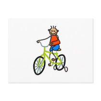Bicycle Kid postcards by prawny Bicycle Kid postcards