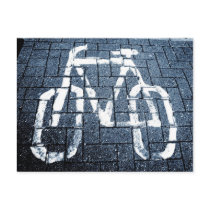Bicycle Lane - II Post Card