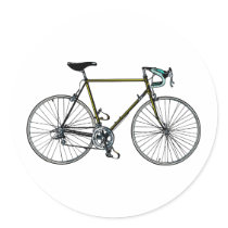 Bicycle Large Sticker