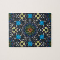 Bicycle Mandala Array Puzzle