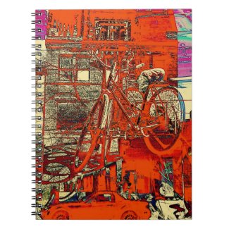 bicycle notebook notebook