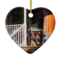 Bicycle on Porch ornament