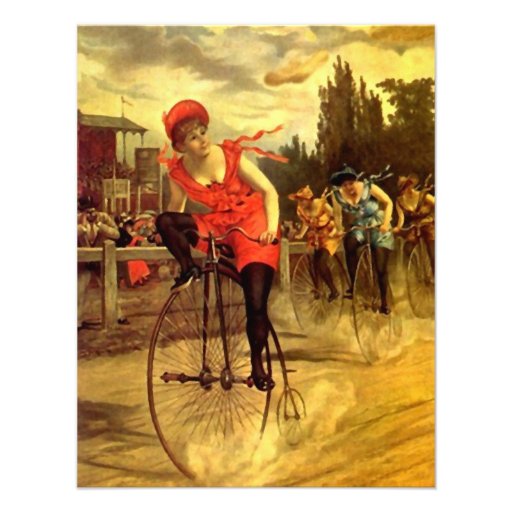 Bicycle Party Invitations Invitation Gals Social