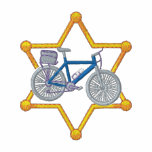 Bicycle Police Embroidered Hoodie