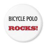 Bicycle Polo Rocks magnets