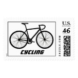 Bicycle Post Logo IIIa, Cycling Postage Stamp