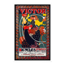 Bicycle Poster:  Victor Bicycles - William Bradley posters